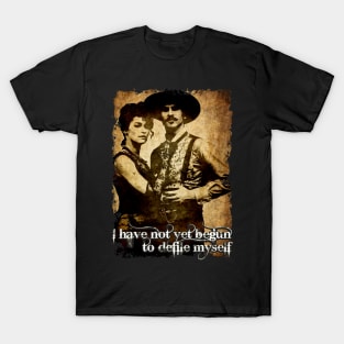 Doc Holliday And Kate Design Tombstone T-Shirt